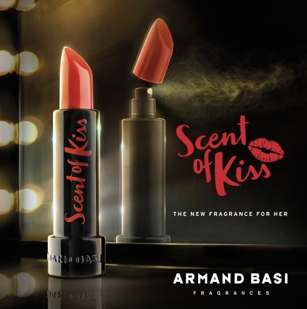 JashanmalBH's tweet photo. “Scent of Kiss by Armand Basi is an Oriental Floral Fragrance for women. The nose behind this fragrance is Olivier Pescheux. Top notes are apple, strawberry, grapefruit and pears”
#armandbasi #scentofkiss #fragrance #Jashanmal #Bahrain https://t.co/esy5Ri52Ho