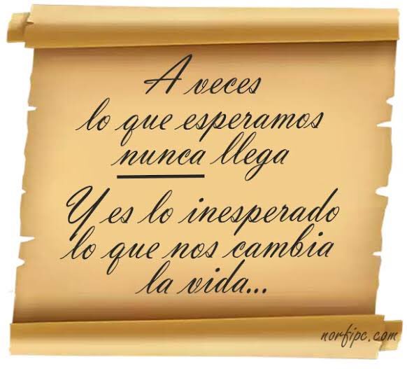تويتر  Lourdes López Salas على تويتر: &quot;Buenos días!! A veces lo que  esperamos nunca llega. Y es lo inesperado es lo que cambia nuestra vida.  Por ello hay que abrazar a