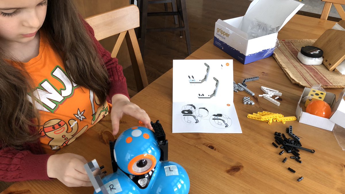McMenemyTweets's tweet image. Loving our new Gripper Building Kit from @LOGICSAcademy This has afternoon shenanigans written all over it! 

#QuarantineLife #CodeLikeAGirl