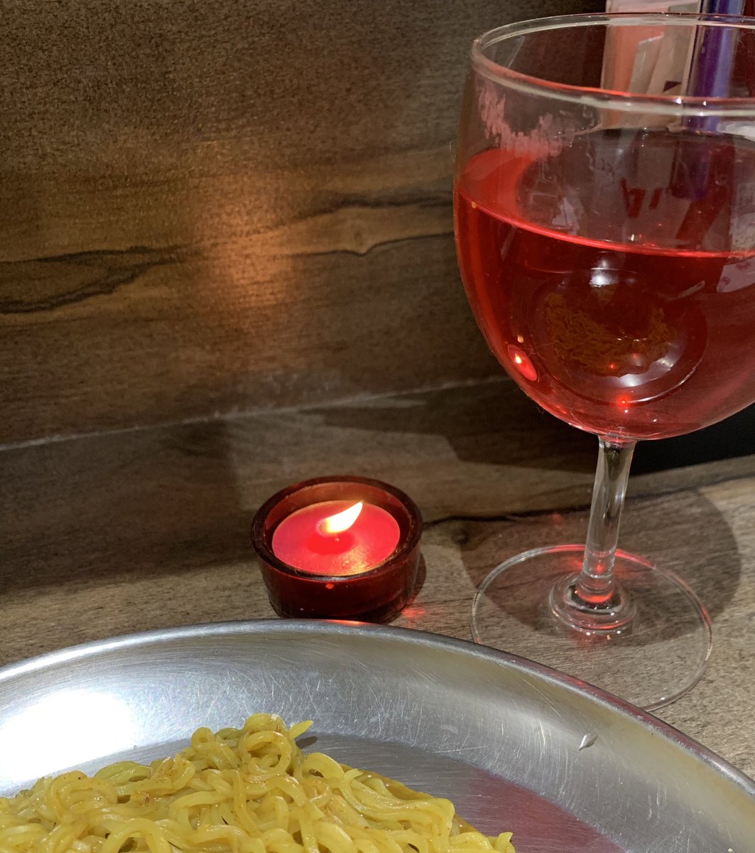 meghabharuka's tweet photo. Today in a non-corona world, I would have got engaged but god had other plans. 😬
So my fiancé and I had a virtual date,lit a candle, poured roofafza in a wine glass, made some maggi,video called & celebrated neverthelsss.
#LoveInTheTimeOfCorona #makeeverydayhappy 😃 https://t.co/5RTVW4iz3Q