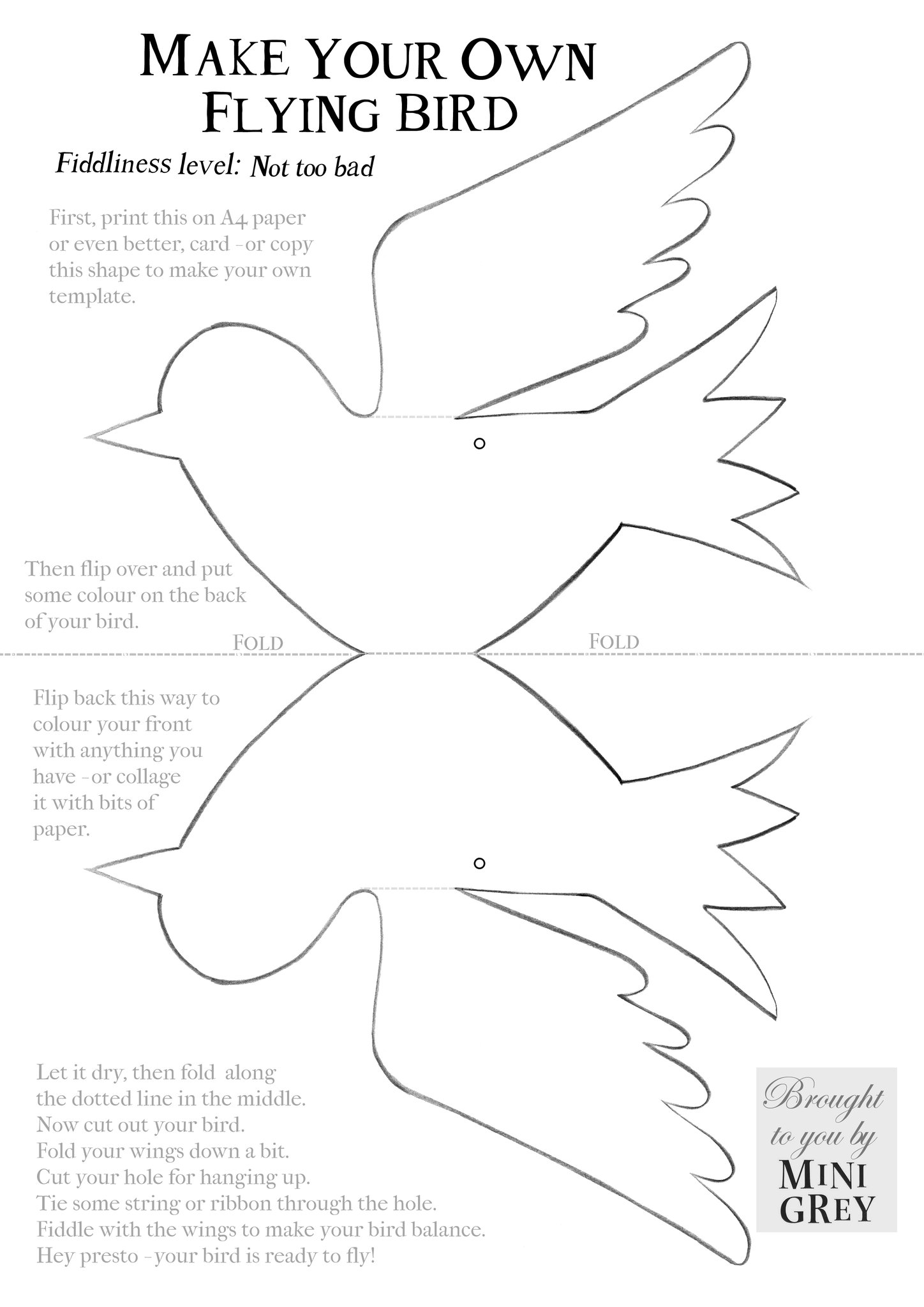 Mini Grey On Twitter Flying Birds In Fantasy Colours Here And More Realistic Ones By Herbie Make Your Own With This Template On Card Works Best Flyingbirds Rainbow Birds Artproject Https T Co Bait1ifdsn