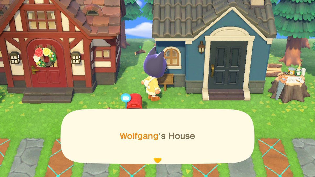 WRONG HOUSE Ext. GLITCH - I havent seen it reported anywhere so I thought I should explain. LOOK BELOW  #AnimalCrossing    #ACNH    #NintendoSwitch