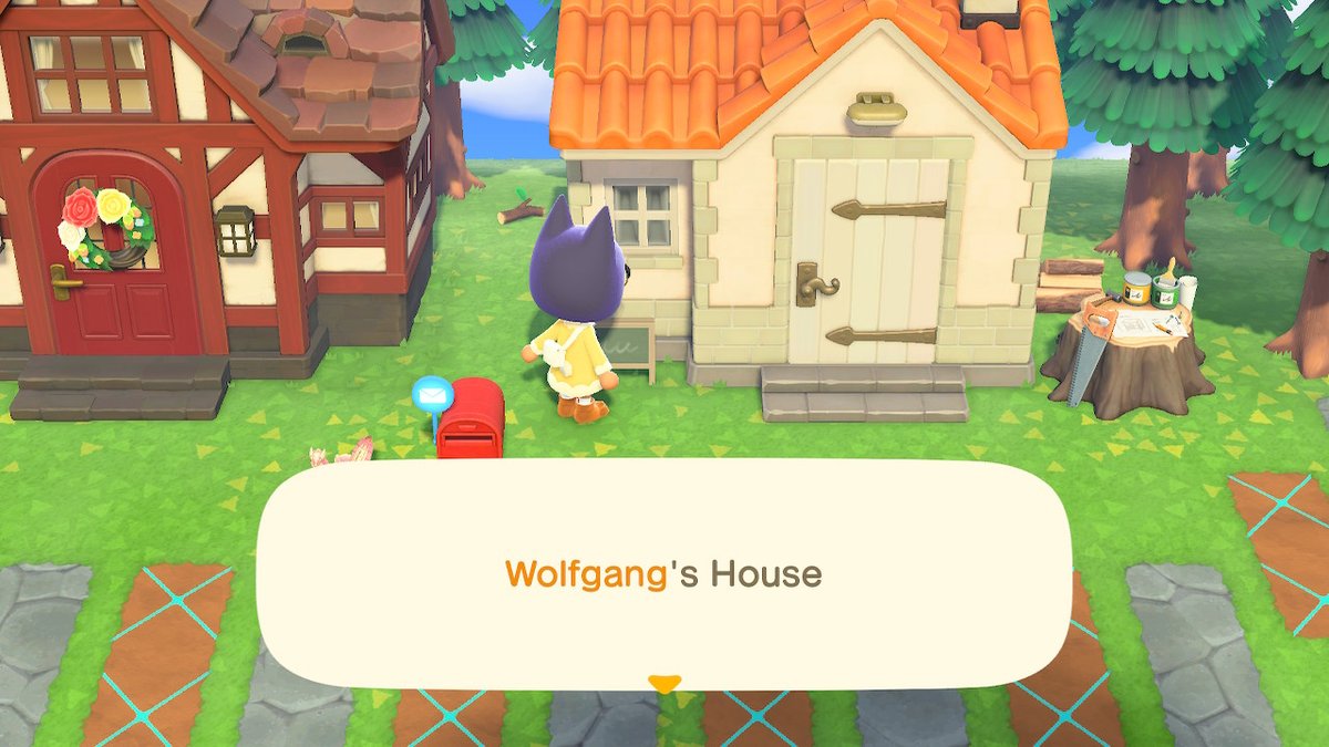 WRONG HOUSE Ext. GLITCH - I havent seen it reported anywhere so I thought I should explain. LOOK BELOW  #AnimalCrossing    #ACNH    #NintendoSwitch