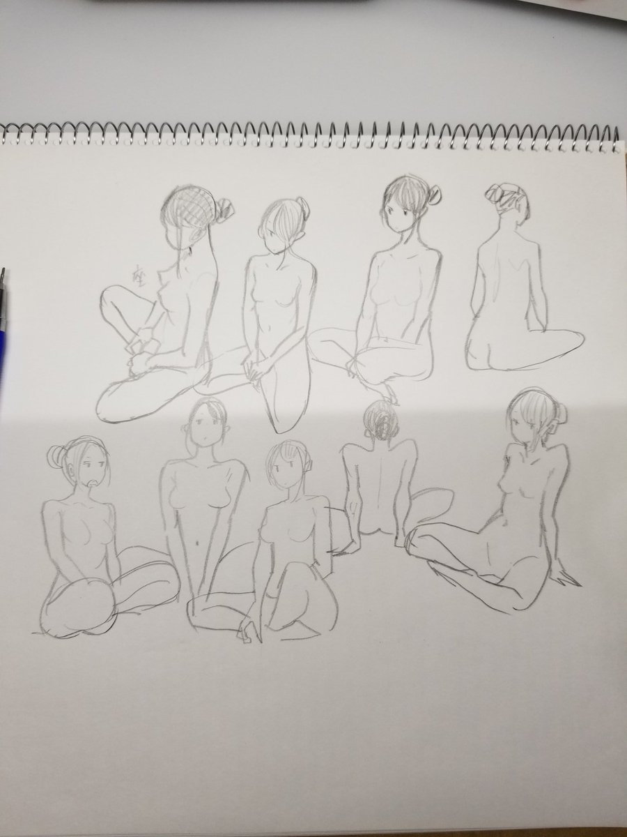 15日目のクロッキー #100日後に絵がうまくなる僕 