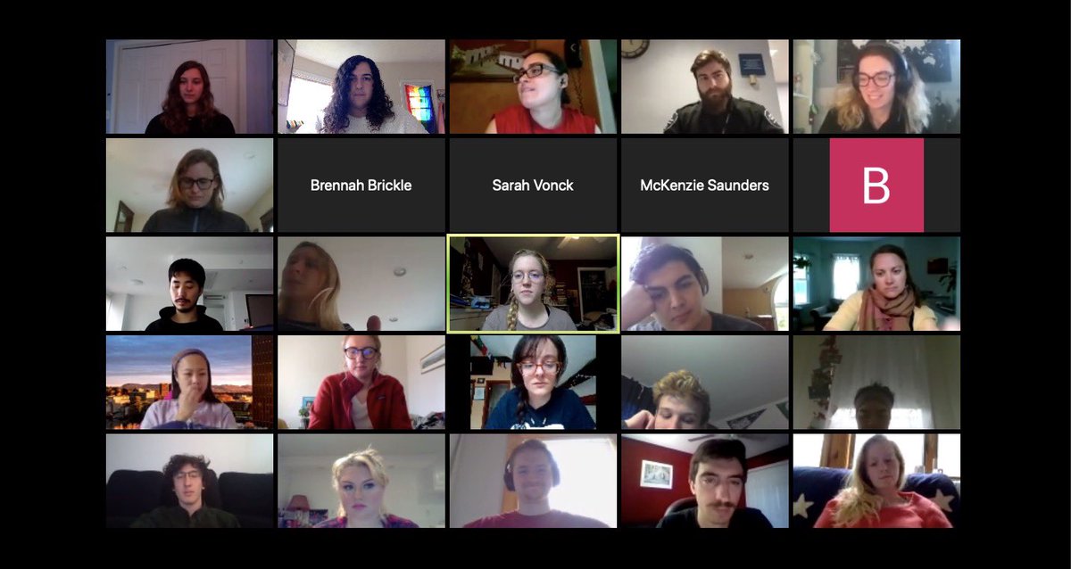 masspirgstudent's tweet photo. Today our students leaders across MA are coming together for our end-of-the-semester Board Meeting. While reflecting on the past year, we’re excited for our organizing work moving into the future (digitally or not). #StudentPower #MASSPIRG https://t.co/77nRQyiTuC