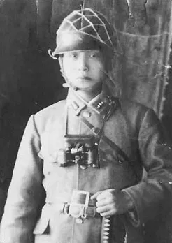 This is Park Chung Hee. He adopted the Japanese name Takgi Masao as her served in the imperial army of Japan. He was later installed as President of ROK by the US.