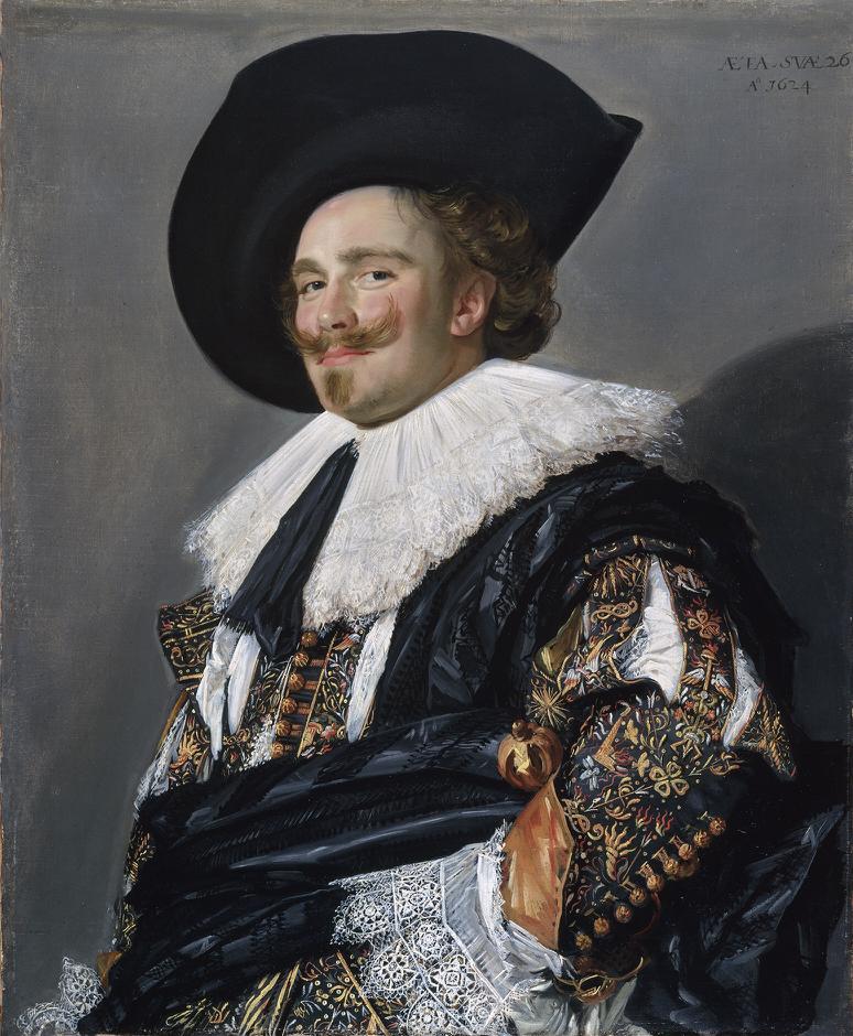 Alex Delany as 'The Laughing Cavalier' by Frans Hals