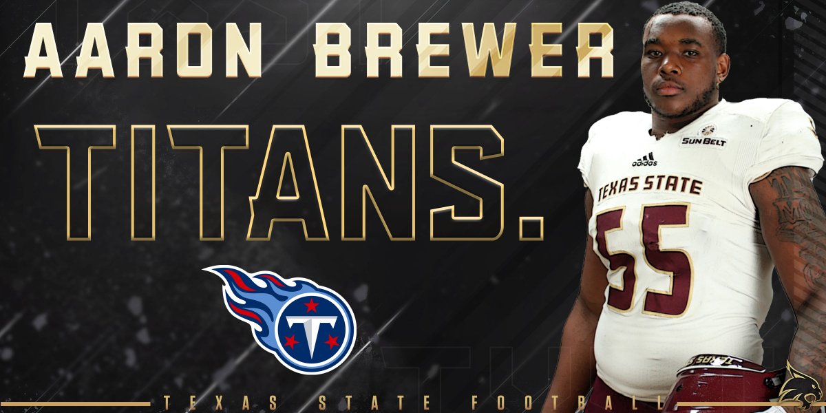 Congratulations to our guys for securing their chance to play at the next level! Frankie Griffin (@Frankie_g18) ➡️ @packers Aaron Brewer (@Bigtime_AB) ➡️ @Titans #TEAM #EatEmUp