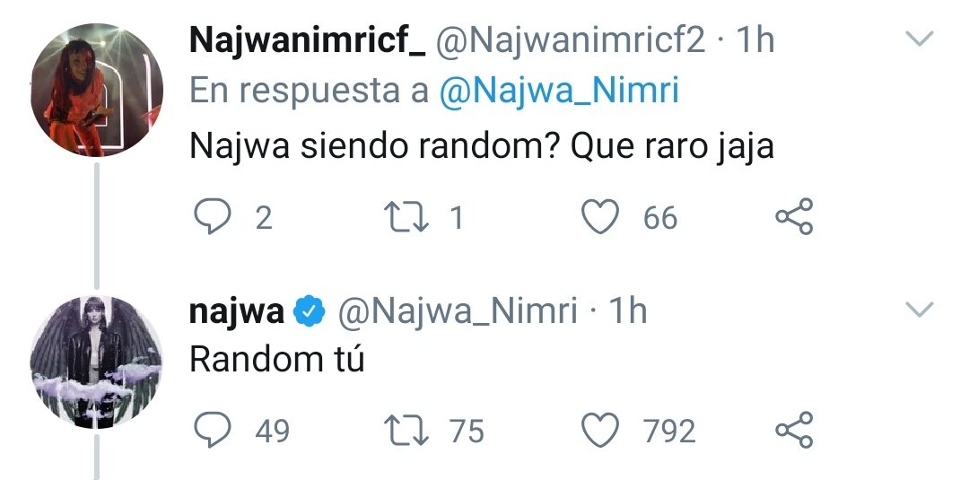 cfnajwa's tweet photo. soy muy fan JAJAJAJAJA @Najwa_Nimri https://t.co/VlysQgNGfg