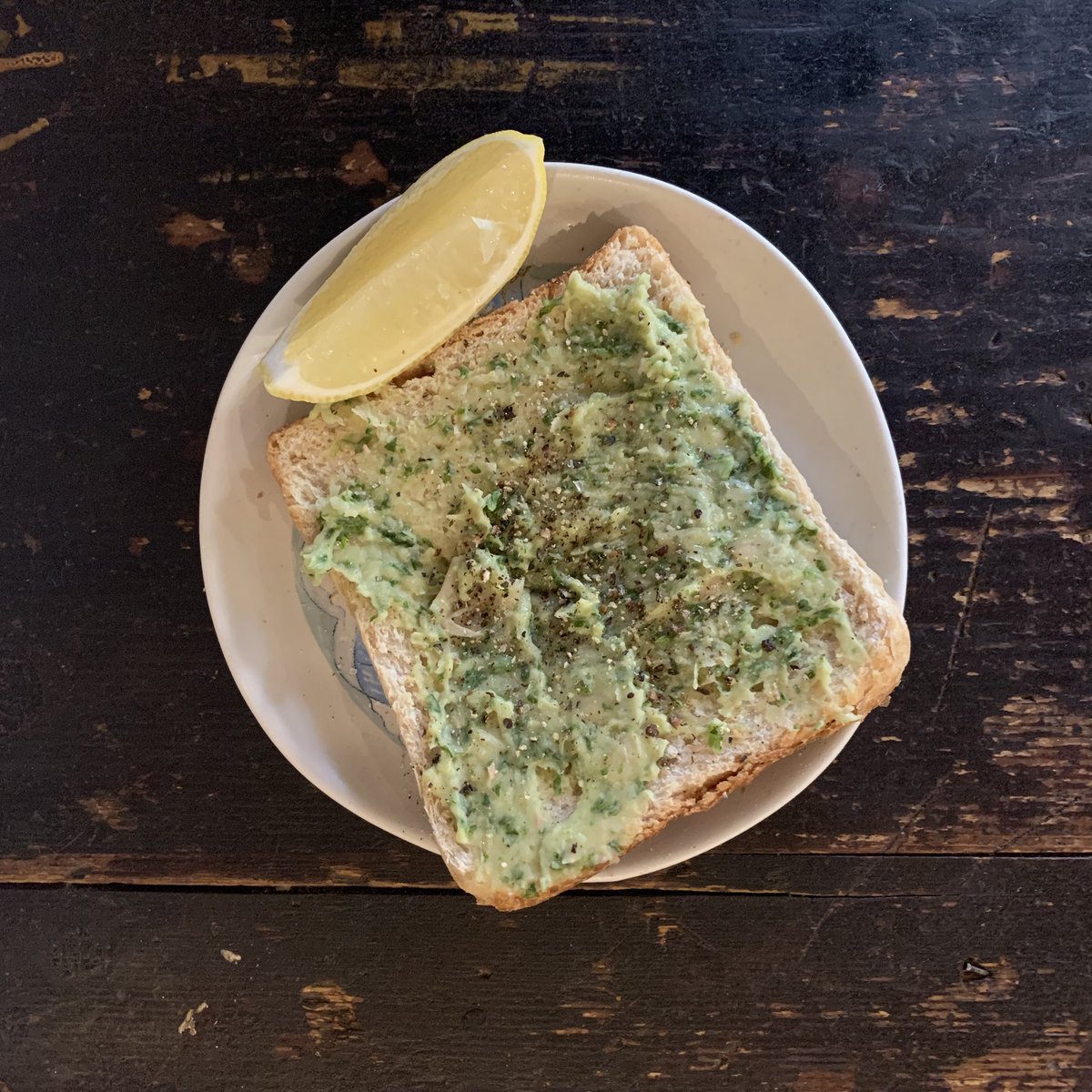 this is toast w mum’s white bean and parsley dip. had fish n chips last night. no pic cause I got too excited to eat chippies for the first time since quarantine started and forgot