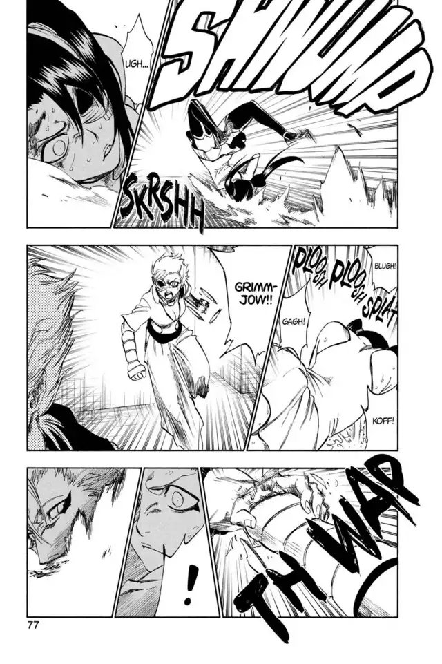 Heals Menoly after the entire upper half of her body was destroyed by Grimmjow& #39;s point blank Cero
