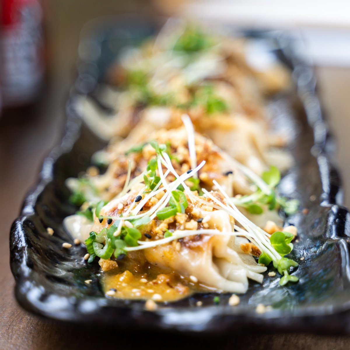 KitchenRamen's tweet photo. Hand-made made Chicken Dumplings with Satay Sauce. We will be opening this Tuesday from 5pm every day thereafter. Collections and Deliveries only. #newbeginnings #ramencostoneybatter #stoneybatterpop #freerange #shoplocal #Stoneybatter #lovindublin #dineindublin #dublinfoodies https://t.co/jXSZLywFNS