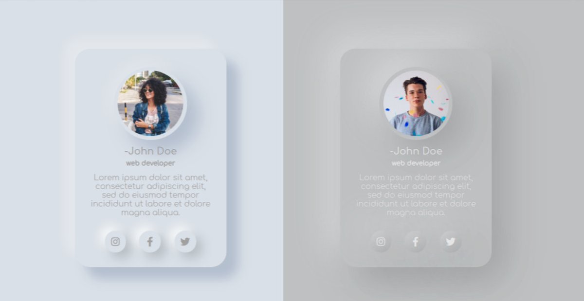 DanijelaJs's tweet image. One of my first attempts at neumorphism UI design. 📐🤔

#100DaysOfCode #301DaysOfCode
#WomenWhoCode