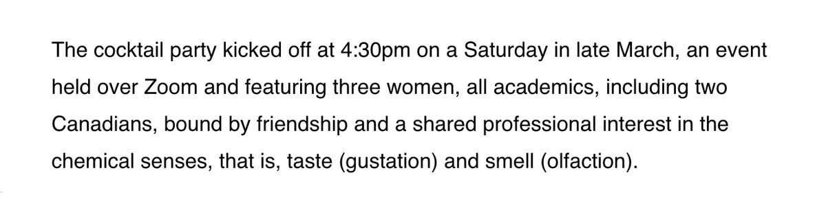 I've never tweeted about something I found unpalatable, but I've sat on this for a week and today is the day. The subject in question, this article:  https://nationalpost.com/news/canada/heroes-of-the-pandemic-a-canadian-professor-has-a-peanut-butter-sniff-test-to-combat-covid-19And this lede (see photo)/1