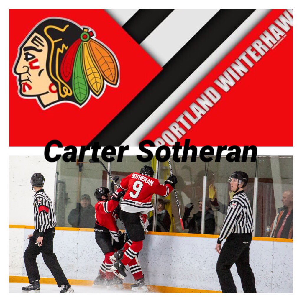 sotheran_carter's tweet photo. Thanks to @pdxwinterhawks for taking me 97th in this years WHL bantam draft! I would like to thank friends, family, coaches and teammates who have helped me to succeed and get to this point! Can’t wait for what my future holds in Portland! https://t.co/JP3sxkqHbx