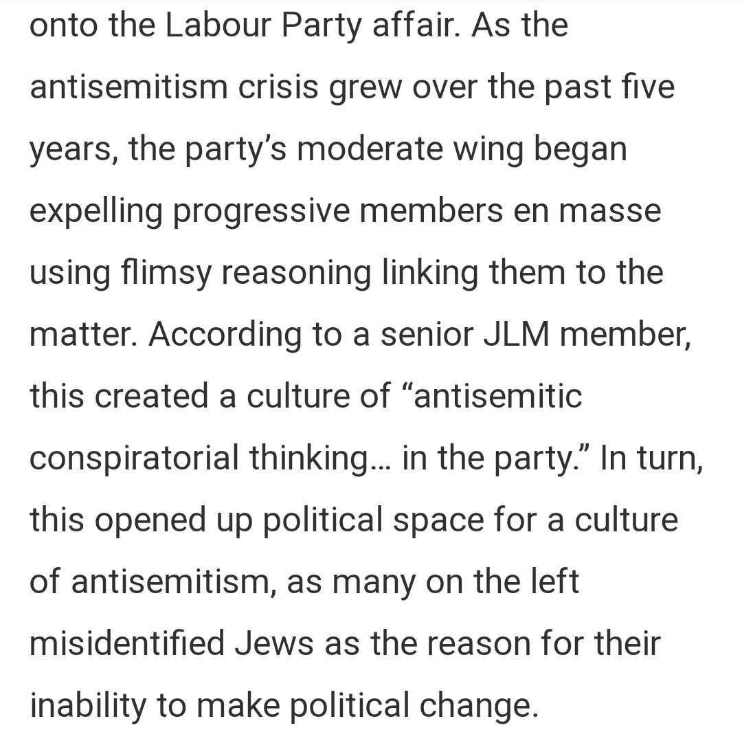 It has long been my view and I've shared it with LOTO in the past. The attempt to remove legitimate candidates for Labour membership in 2015 & 2016 due to having tweeted they voted Green or something, radicalised many members. That isn't really reflected in the piece. See both...