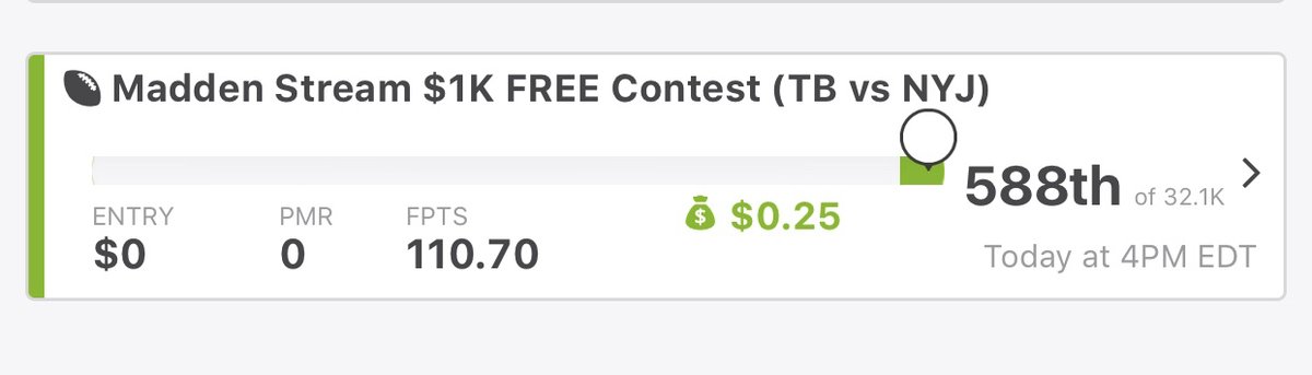DFSPrimeLineups's tweet photo. DFS PRIME Lineups π» just posted another #win for Team Prime! Website link is https://t.co/p5UVPhh807 ! Sunday #DK #NFLSim #eNFL #NFL #football π°π°π° #FanDuel #DraftKings #DFS #dailyfantasysports #NBA #NFL #MLB Join us #FREE here https://t.co/dLBNGuv5It https://t.co/4JTgV6j04F