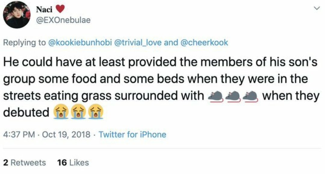 Armys report and block @/EXOnebulae pls. This account has been gone for a while and now they're back to defame BTS, start fanwars and spread lies. They have 15K+ followers so we need to mass report them.  https://twitter.com/EXOnebulae?s=09 