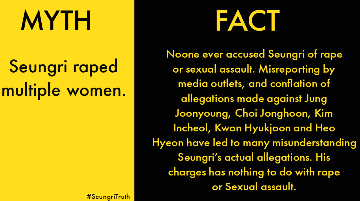 Seungrimyth's tweet photo. Myth #1: He raped multiple women https://t.co/RBskMaHNN2