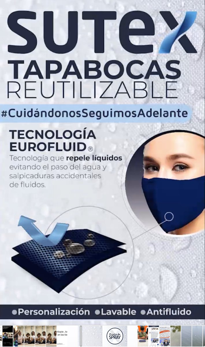 Lamitai's tweet photo. #tababocas #sutex 2 capas antifluido y microfibra , lavables y lo mejor !!! personalizados con el logo o marca de tu empresa https://t.co/ffHGZ1Pc6x