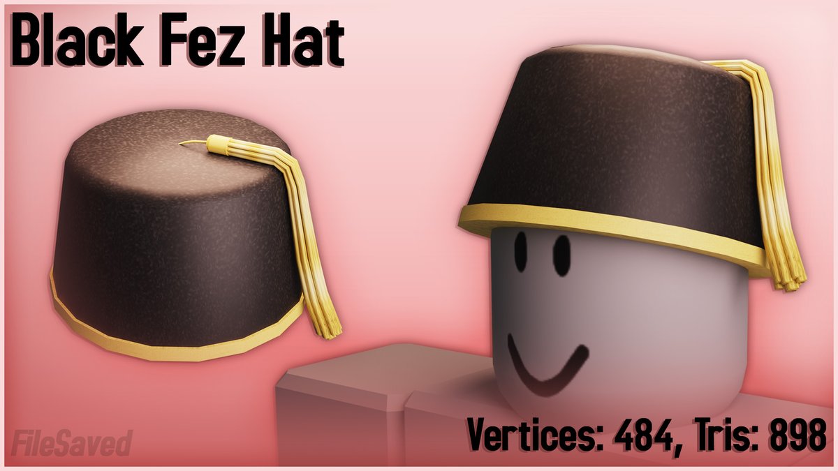 Fs On Twitter I Noticed That There S Only Two Fez Hats On Roblox So I Decided To Make My Own Robloxugc - how to make hats on roblox 2020