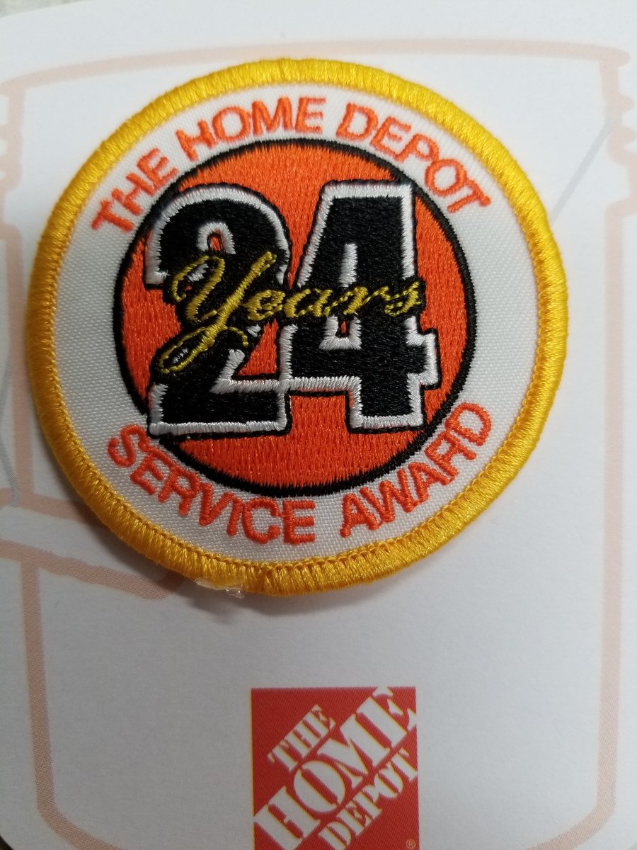 Today I am celebrating 24 years with absolutely THE BEST company around. Thank you Home Depot for EVERYTHING you have taught me, opportunities you have given me &amp; provisions you have made for me. #blessed #bestofthebest