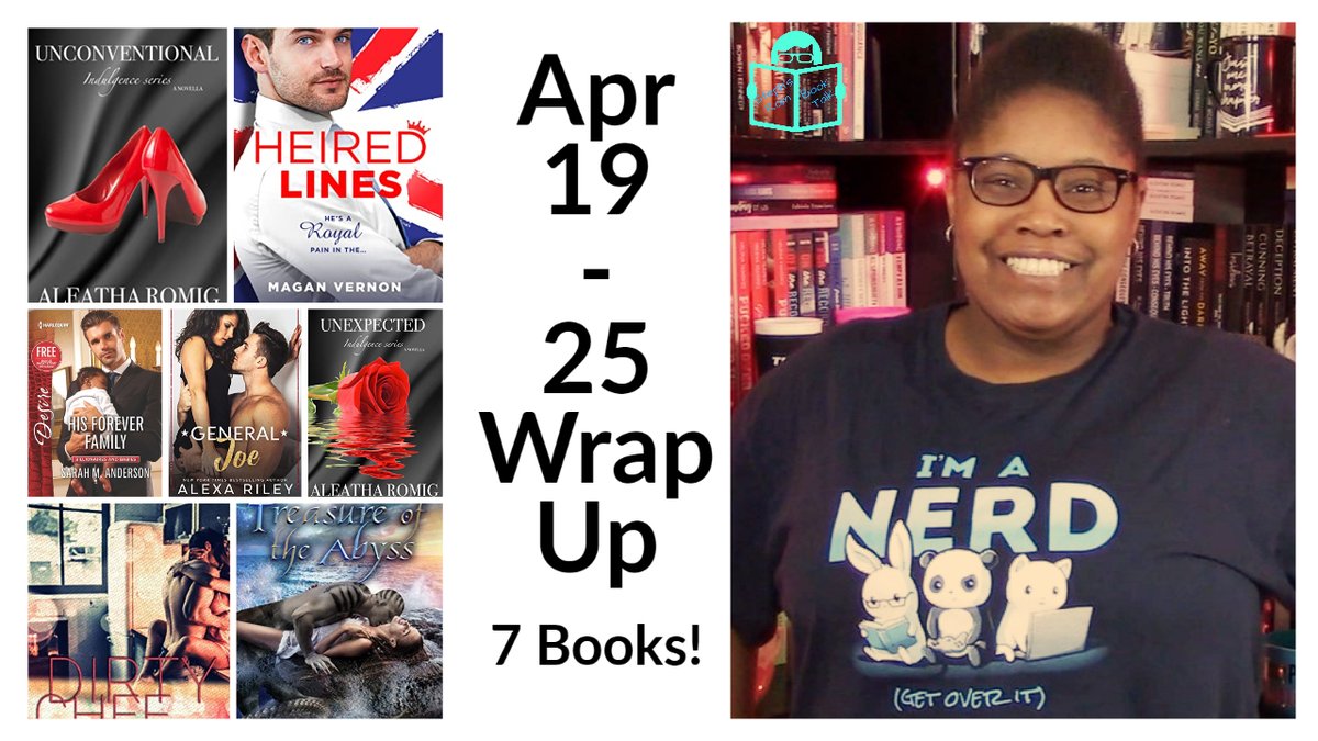 Stef_uncensored's tweet photo. All smiles in the thumbnail but I get a bit ranty in this week's life update. I'll say the books were GREAT & the first day of #smutathon was a success😘 https://t.co/jslUDi6imI
Foodie romance, kracken love, BDSM awesomeness, & royalty workplace!
#romancetube #weeklybookreview https://t.co/eNhCdiCdvE