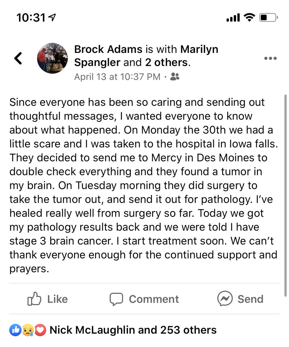 rossrandall21's tweet photo. If you can’t donate a couple dollars then a retweet would be greatly appreciated. https://t.co/jPJNPt4SYO
