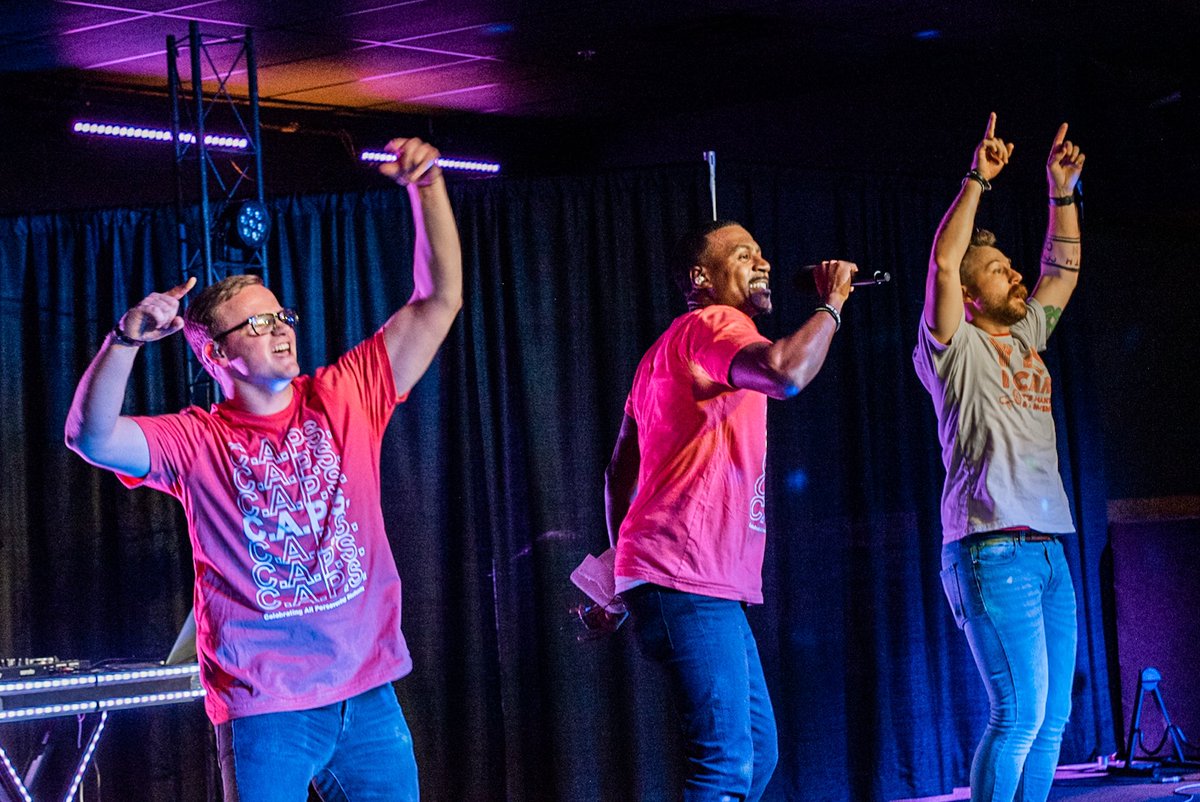 CapsTour's tweet photo. A few more pics from the C.A.P.S. online concert! We had a blast celebrating persevering students virtually! DO YOU GUYS THINK WE SHOULD DO ANOTHER CONCERT TO END THE SCHOOL YEAR? 🥳🎊#TheCAPSTour #LeadUpChat #JoyfulLeaders #GrowthMindset #EduChat #KidsDeserveIt #Celebrate https://t.co/TnQyRoOxSS