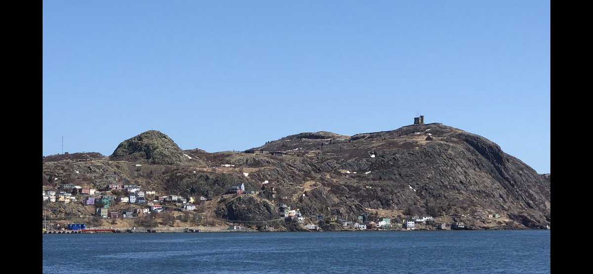 Cabot Tower &amp; Quidi Vidi from St. John’s Harbour. Enjoying the physical distancing walk under the “spring” sun (but freezing breeze - it’s still only April 26 after all!!) <a href="/YourMorning/">CTV Your Morning</a> <a href="/LindseyDeluce/">Lindsey Deluce</a> <a href="/KelseyMcEwen/">Kelsey McEwen</a>