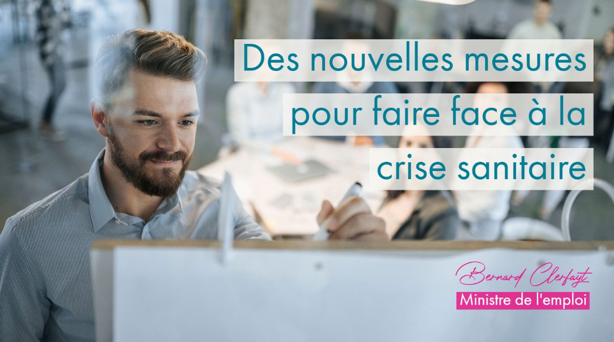 BernardClerfayt's tweet photo. đ Vous avez Ă©tĂ© obligĂ© de suspendre votre stage First suite Ă la pandĂ©mie du #Covid19 ? GrĂące aux nouvelles mesures prisent par le Gouvernement, vous aurez la possibilitĂ© dâen refaire un ! #emploi #Coronavirus #StageFirst https://t.co/ArTk4oNSiF