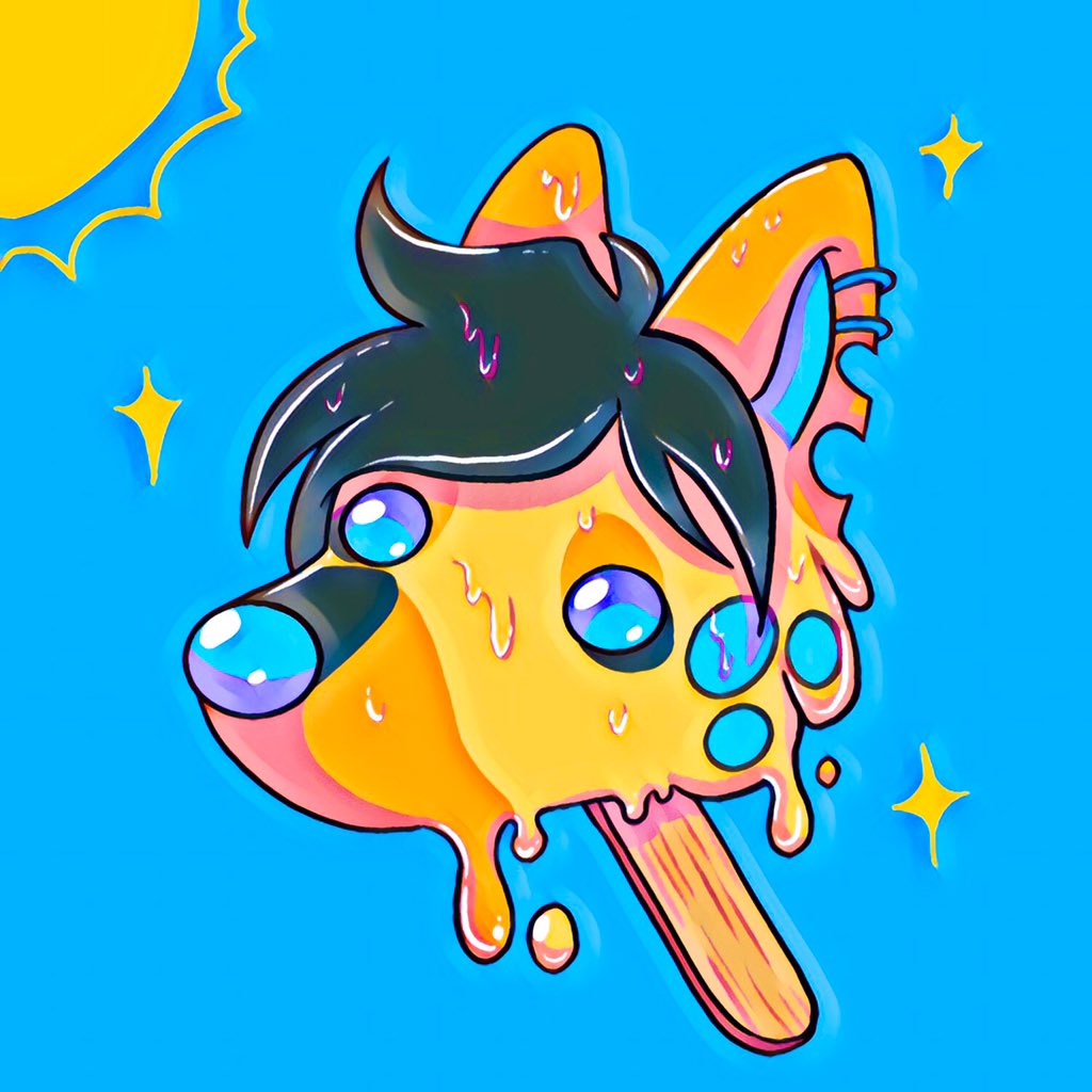 ScoutPawfoot's tweet photo. Gosh, it’s hot out today!! Would you like an ice cream?? Ice cream sona commissions open back up TODAY, for just 10$ a pop! Comment below or DM me if you’re interested!!!

(And if you could retweet to spread the word, we can get this ice cream truck around the neighborhood!) https://t.co/M5pihxAOrt