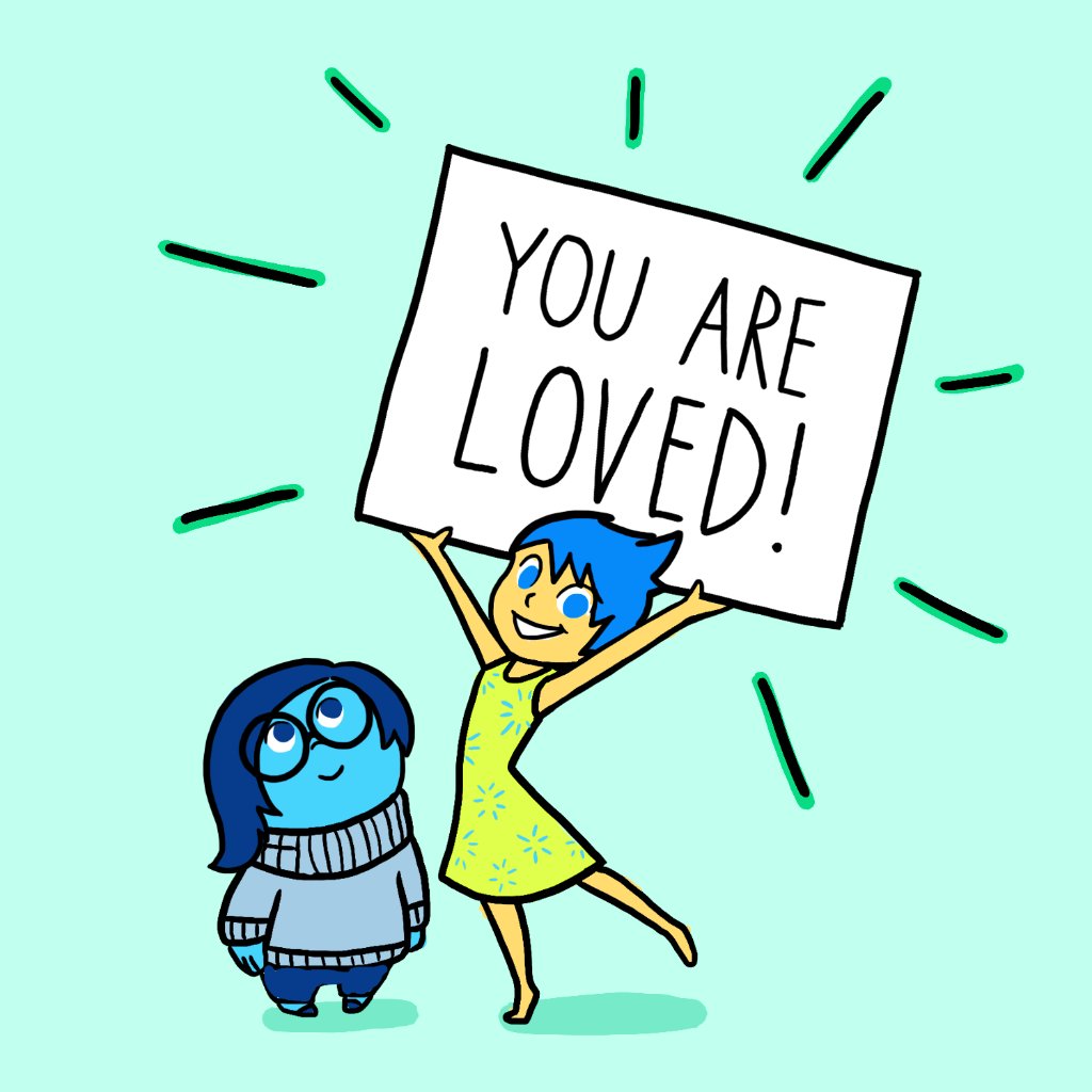 Pixar's tweet photo. You are a Joy! https://t.co/7BHwDAE7Nu