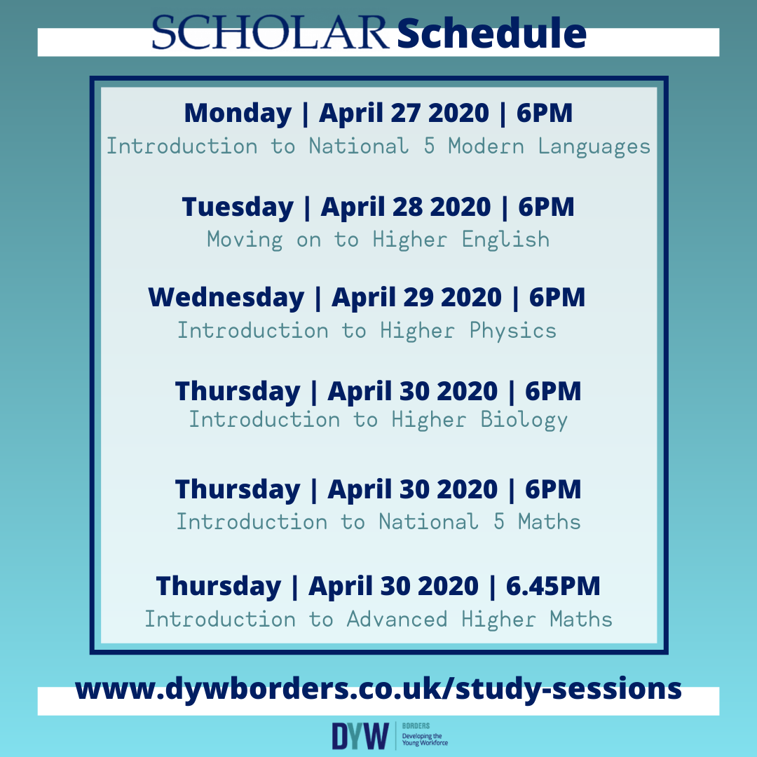 Want to get ahead in next terms subject choice? ❓

<a href="/SCHOLARuk/">Scholar</a> run daily sessions on different subject choices and levels ✅

Check out the schedule below or our website for more useful sessions ⬇️⬇️⬇️

buff.ly/2VyaElt