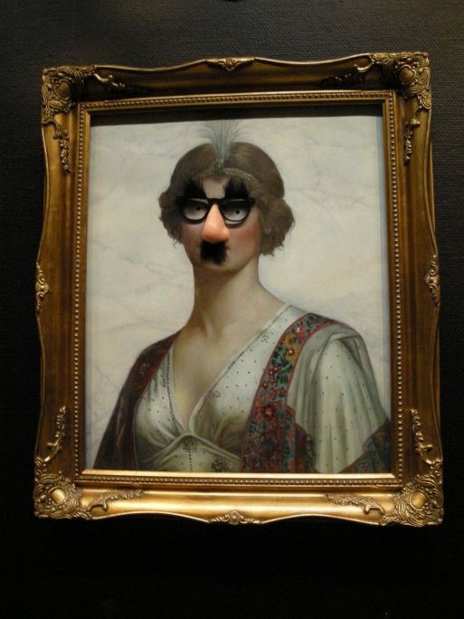 Who is the culprit Banksy...or our cheeky rebel Scribbles? Or is Scribbles Banksy? #maybe #maybenot #streetart #Banksy #graffitiart