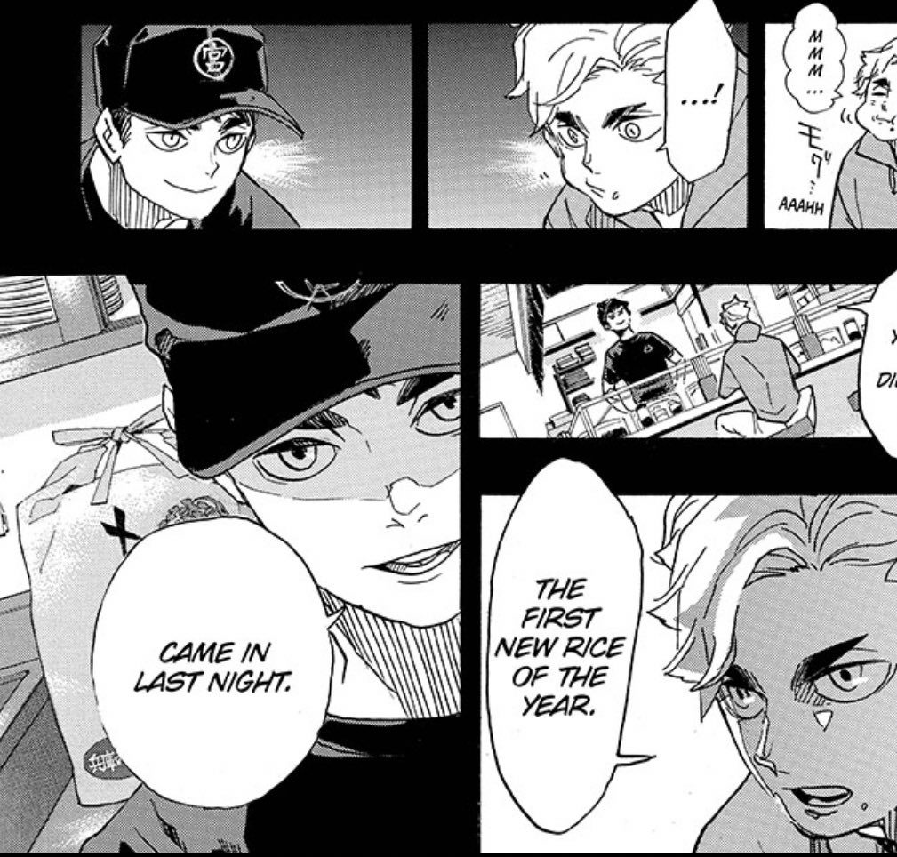 alice 🍊 on Twitter "Haikyuu 391 kita still being apart of the twins