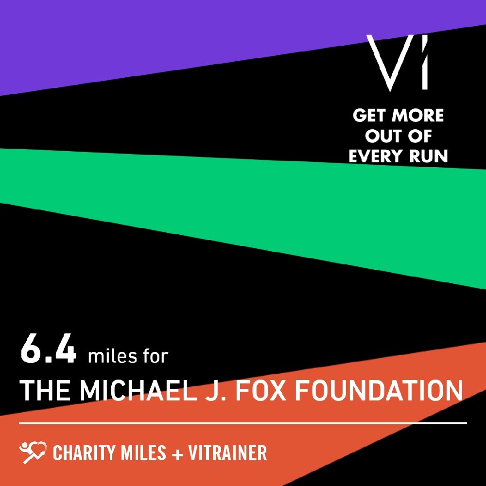 APDAmidwest's tweet photo. 6.36 @CharityMiles for @MichaelJFoxOrg. Thx @Vi_Trainer for sponsoring me!
https://t.co/6Sv65cmZCJ https://t.co/254dXFLCn3