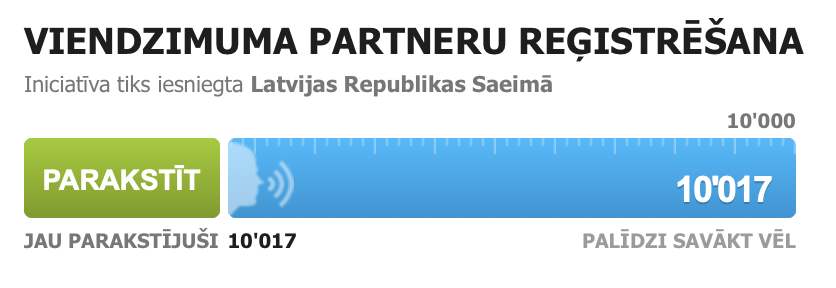 lgbt_mozaika's tweet photo. Aicinām Saeimas deputātus atsākt diskusiju @dzivesbiedri  nepieciešamību. Paldies visiem, kas parakstīja, kas aktīvi popularizēja un atbalstīja šo iniciatīvu. https://t.co/fuuxDT67rZ