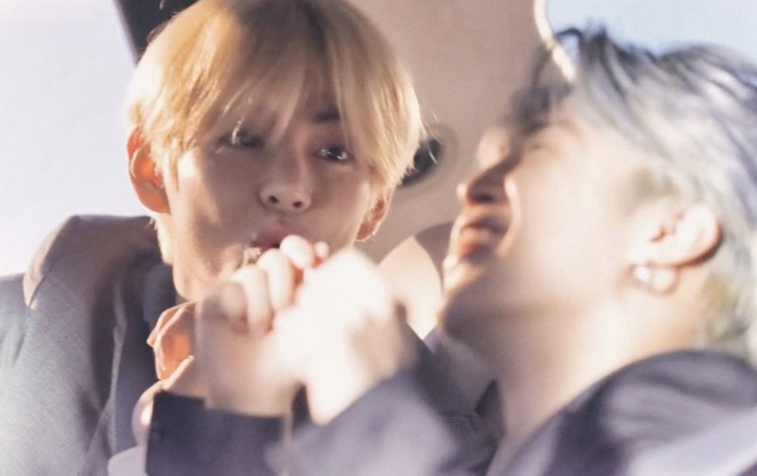 taehyung also looks at jimin like he hung the stars in the sky :(