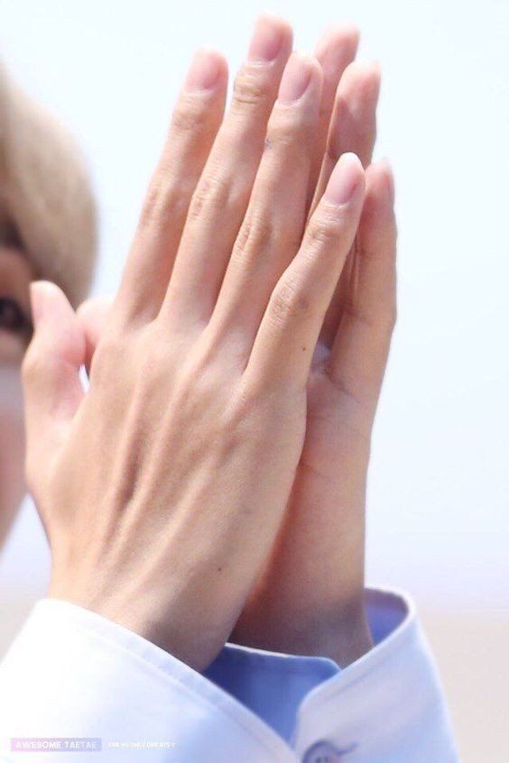 HIS BEAUTIFUL BIG HANDS