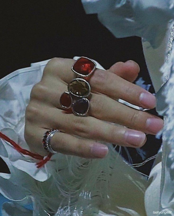 The rings he wears