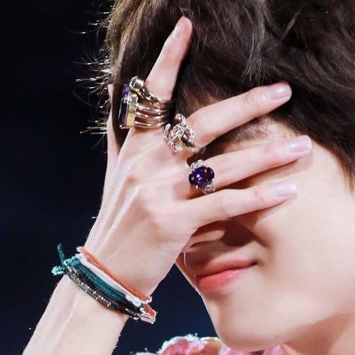 The rings he wears