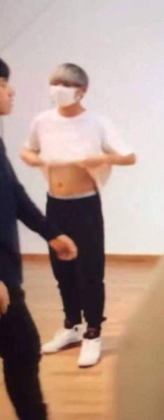 His tummy which is probably the softest place on earth