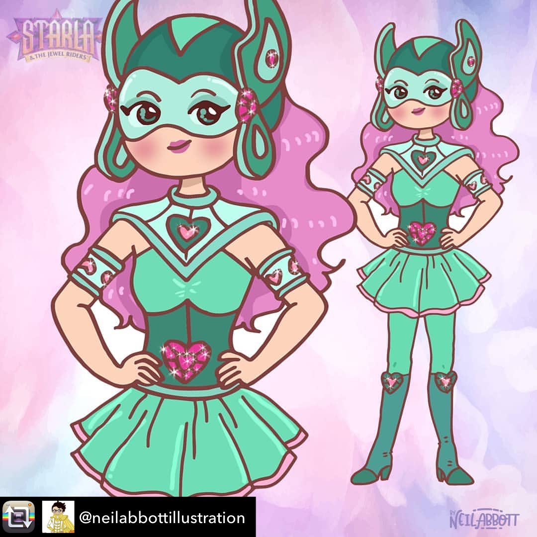Princess Gwenevere And The Jewel Riders Archive Repost From Neilabbottillustration Tamara Starla And The Jewel Riders By Neilabbott