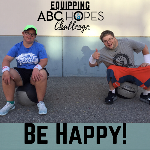 ABC_HOPES's tweet photo. Our Hopers love to #BeHappy! Brighten our day and share a selfie of you in your ABC Hopes gear! Don’t forget to tag us #ABCHopes #hopesgear #equippingabchopes #empoweredthrufitness https://t.co/zH9V8gGzcF