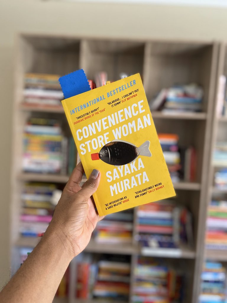Book 15: Convenience Store Woman by  @sayakamurata This book is quirky. It made me laugh out loud. It asks important questions human nature and how socialisation can be harmful. Love learning about Japanese societies.