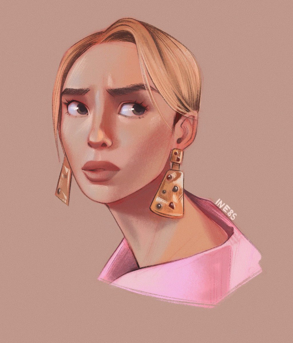 ine8s's tweet photo. villanelle expression practice + skin study 😈 https://t.co/UgKSIN4auE