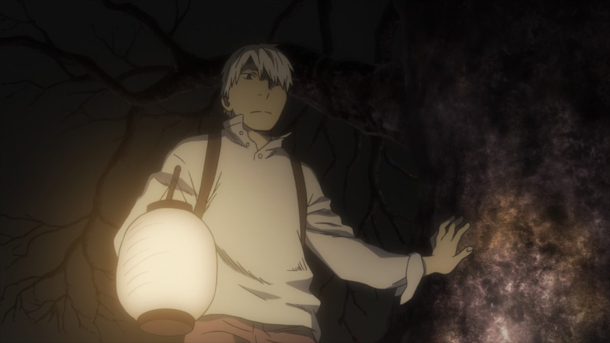 I recently rewatched Mushishi Zoku-sho 蟲師 続章, and I'm still in love with it.I can't thank enough Yoshihiko Umakoshi 馬越嘉彦 for being one of the main piece behind this show, he did so much, from AD, to KA, to CD.