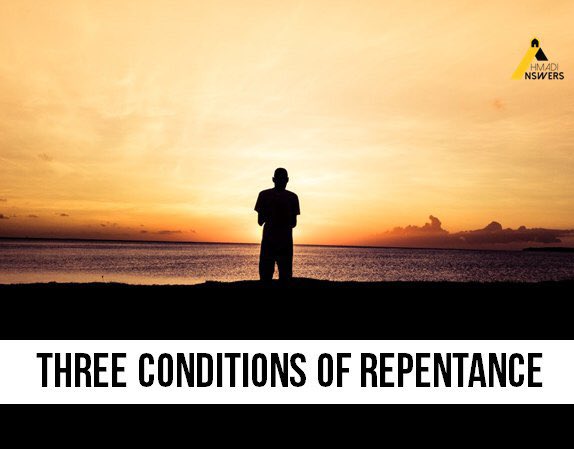 The three conditions of repentance explained by Hadhrat Mirza Ghulam Ahmad عليه السلامMay Allah Forgive us all ameen #Islam  #Ahmadiyyat