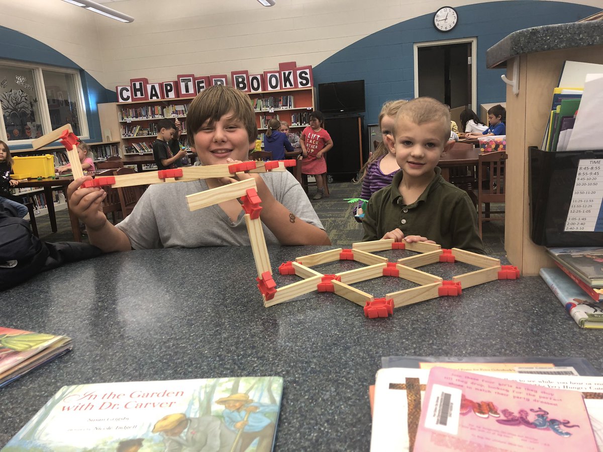 BataanLibrary's tweet photo. Mrs Barr and Mrs Ciacelli would like to let our Bataan students know that we miss them.  We’ll be posting pictures of our students showing all the great things they have created in our library #pcpride. #2020quarantine #wearepc #together #grit. https://t.co/dZLQ608ZER